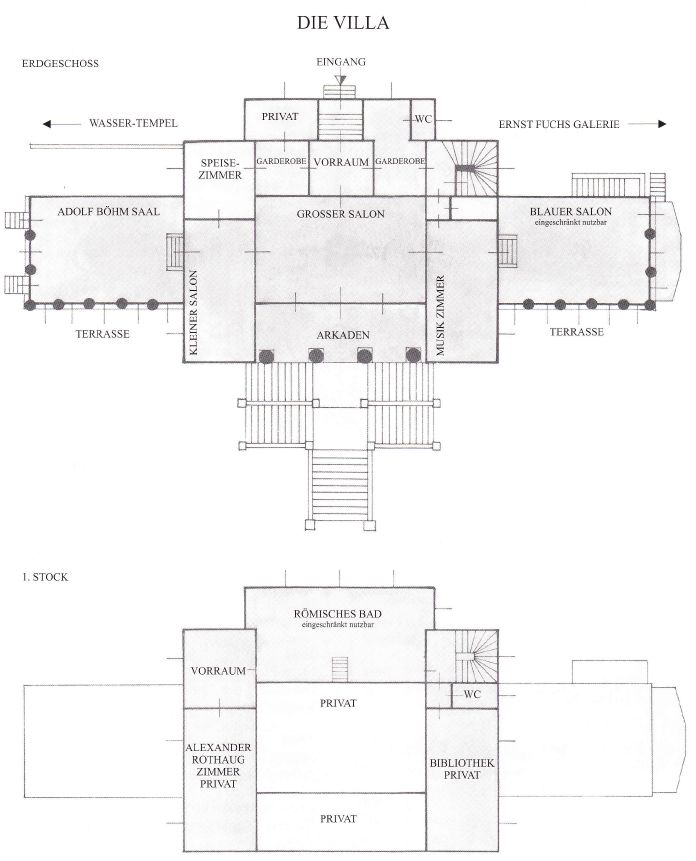 Ernst Fuchs Museum Plan