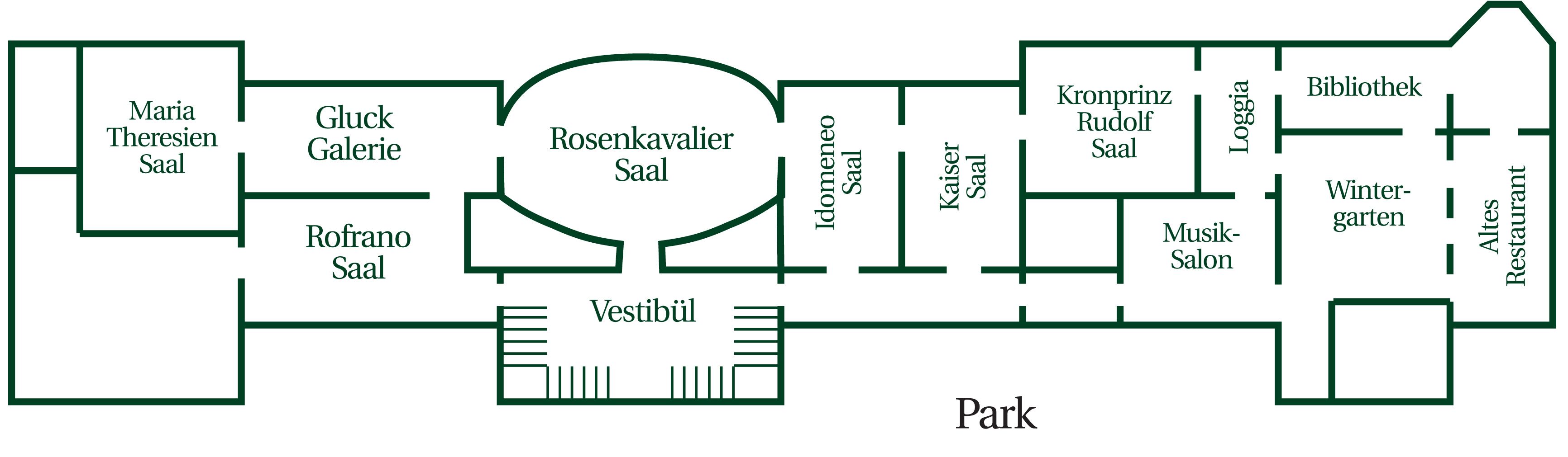 Plan Palais Auersperg