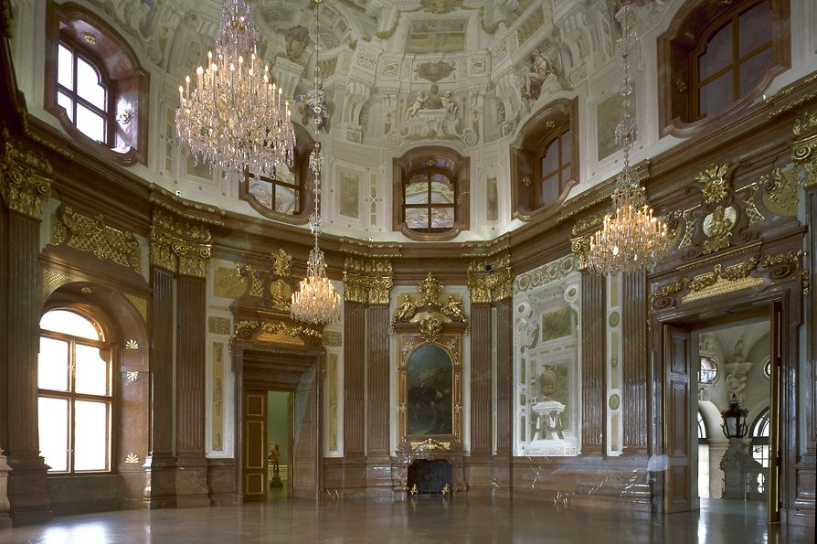 Der Marmorsaal im Oberen Belvedere