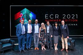 Die ESR-Führung und die Koordinatoren der ECR 2021 Summer Edition